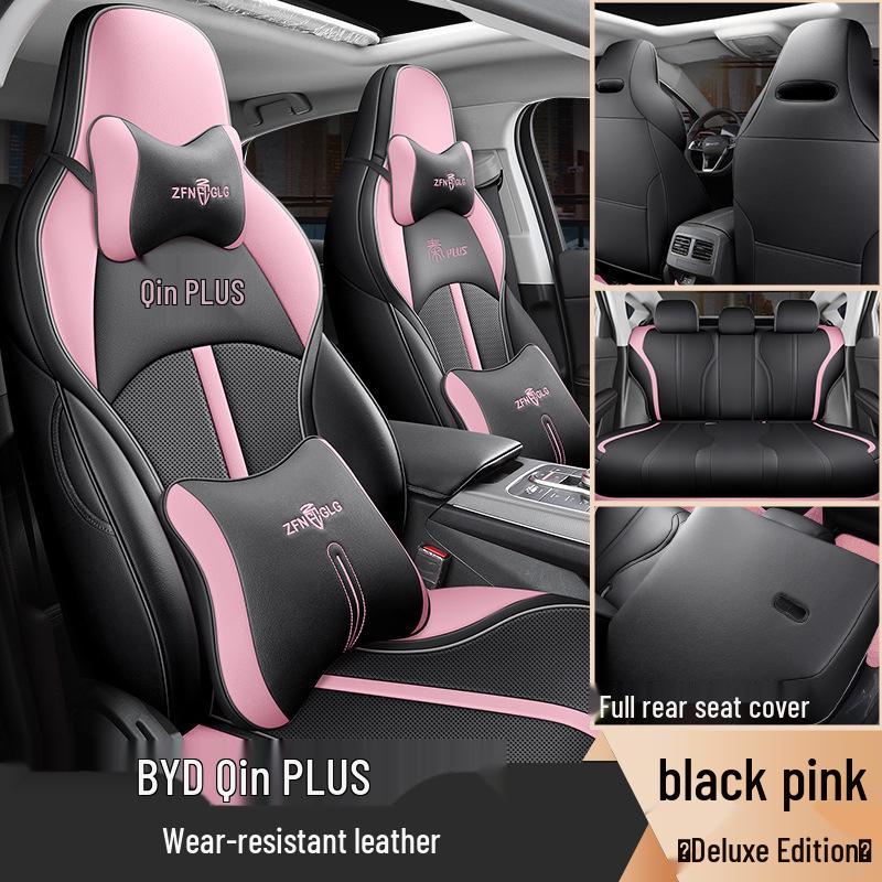 BYD Qin PLUS Dedicated Seat Cover: Four-Season Full Wrap DMi/EV Universal Cushion