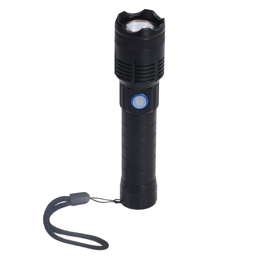 Flashlight 5000lm P160 Rechargeable Flashlight with 5 Light Modes for Adventure Travel Mountaineering Hiking