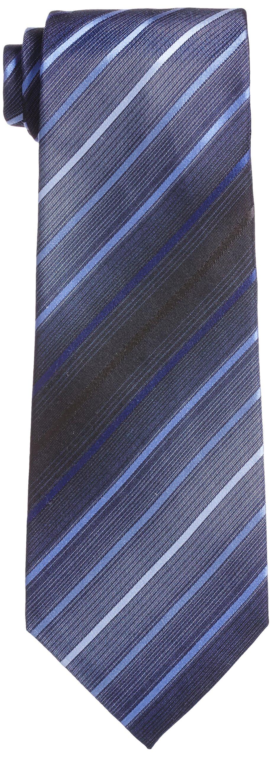 [Hiroko Koshino Homme] Striped Necktie 003254-20000-2918 02 Navy base, gradient stripe FREE