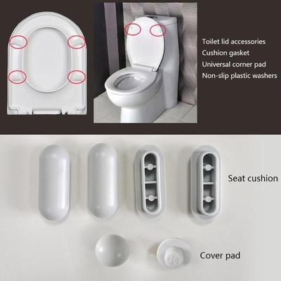 24 Pieces Toilet for Seat Buffer Bumper Reduce the Impact of Noise When Closed Top Sale