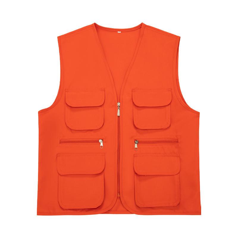 Custom Logo Breathable Mesh Reflective Vest for Public Service & Volunteer Activities