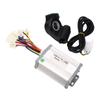 48V 800W Bike Brush Controller Set with Keys Thumb Throttle Electric Bicycle Conversion Kit for