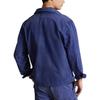 Polo Ralph Lauren FW22 Splatter Detail Polo Collar Denim Jacket Men Jackets Blue MNPOOTW16020868-400