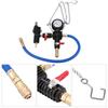 Cooling System Vacuum Purge & Coolant Refill Kit with Carrying Case for Car SUV Van Cooler