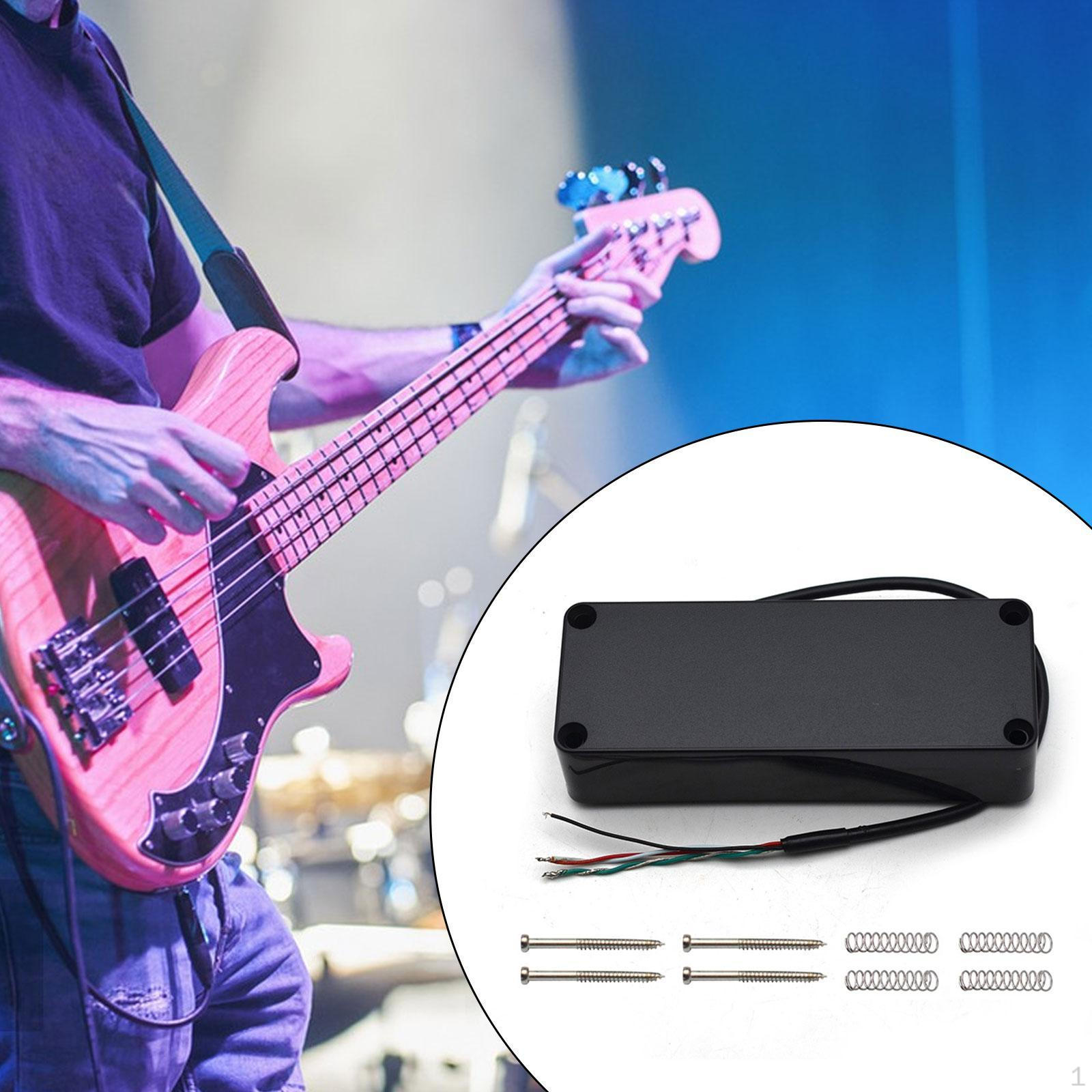 

Запечатанный звукосниматель для бас-гитары, 5 струн, замена, аксессуар для музыкального инструмента