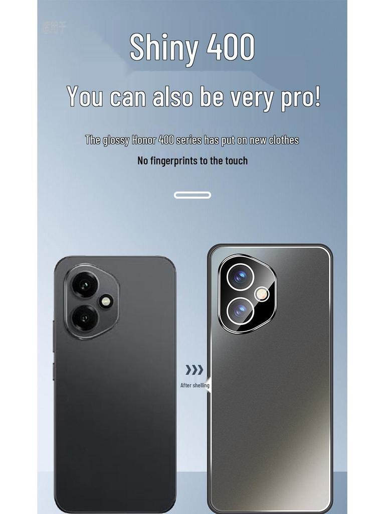 Honor 400 Pro Ultra-Thin Frosted Men's Full Coverage Protective Phone Case