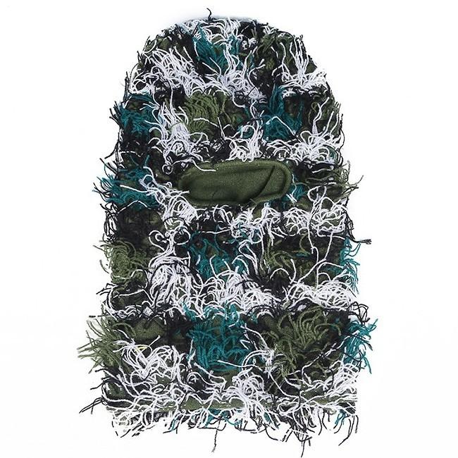 Passamontagna Invernale Lavorato a Maglia Mimetico Cappello Unisex Caldo Antivento Copricapo Per Uomini Donne