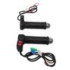 1 Pair Electric Heated Handlebar Universal Five Speed Adjustable Temperature 22mm Motorcycle Grips for ATV