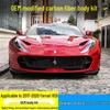 Ferrari 812 Carbon Fiber Body Kit: Front/Rear Splitter, Bumper Corners, Rear Lip, Engine Bay, Interior