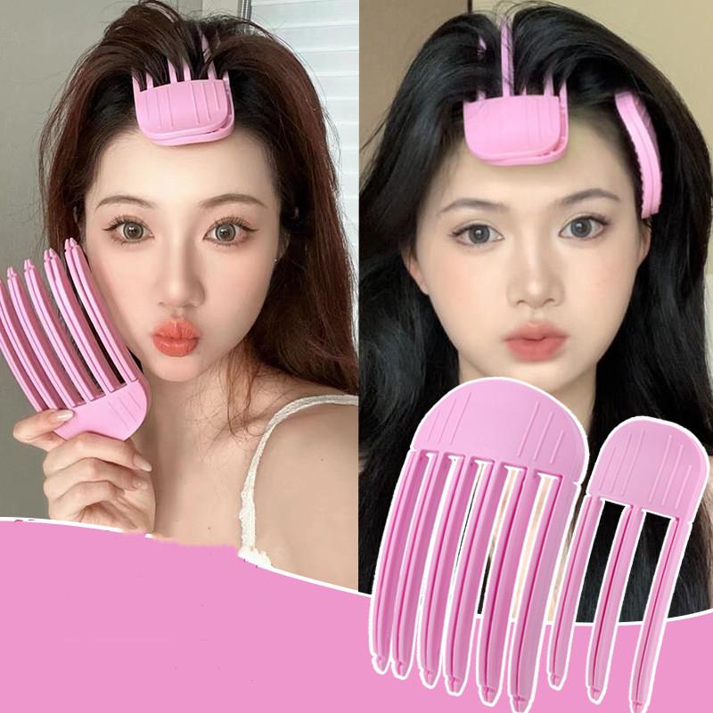 Fluffy Hairpin Curling Bangs Clips Hair Roots Volumizing Hair Clips Women Curling Fixed Shape Clips Fashion Volume Hair Roller