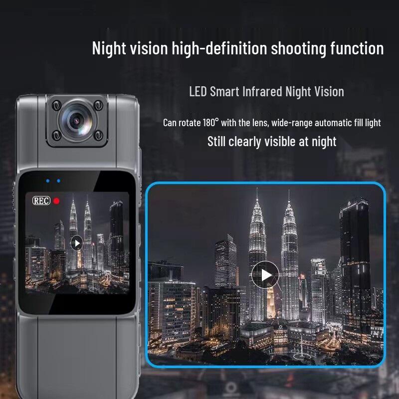 4K HD Night Vision Chest Camera for Outdoor Cycling and Sports – Wireless Dashcam