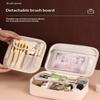 Women'S Cosmetic Bag Makeup Bag Double Layer Large Capacity Luxury Cosmetics Organizer Travel Essentials Women'S Cosmetic Bag