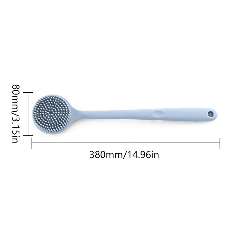 Bad Rückenbürste Weich Badeschwamm Duschschwamm Zum Schrubben Bürste Mit Griff Peeling Schrubben Hautmassagegerät Rückenwascher