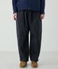 NODU Balloon Strap Cotton Pants [Black]