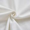 Farmhouse Ruffled Off White Cotton Pillow Sham Set of 2   Standard 19x27.8 Inches for Bedroom or Guest Room Decor
