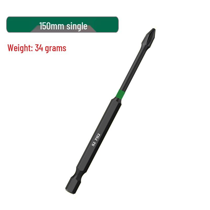 Impact-Resistant Magnetic Phillips Screwdriver Bit Set - High Hardness, Anti-Slip, Electric Drill Compatible