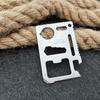 11 In 1 Portable Outdoor Camping Survival Multi-Tool Tourism Equipment Mini Card