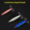 8-Pin Luminous Squid Hook Deep-Sea Fishing Hook Fishing Gear Accessories