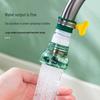 Silicone Splash-Proof Faucet Extender for Kitchen and Dorm Use