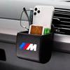 M LOGO Taška na úložný prostor do auta Taška na nečistoty do výdechu vzduchu v autě Kožený organizér Box Pro BMW E46 E39 E90 E60 E36 F30 F10 E34 E30 F20 E92 M3 M4 M5 X3 X4 X5 X6 X7