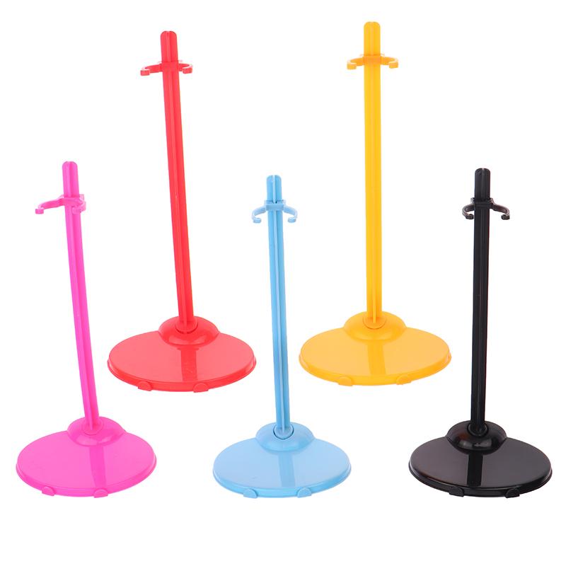 2Pcs Transparent Stand Support For Dolls Holding Clear Color Toy Figure Display Holder 1/6 Doll Prop Up Mannequin Model