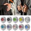 Vintage Punk Finger Watch Mini Elastic Strap Alloy Watches Couple Rings Jewelry Clock Retro Roman Watch Rings Women Men