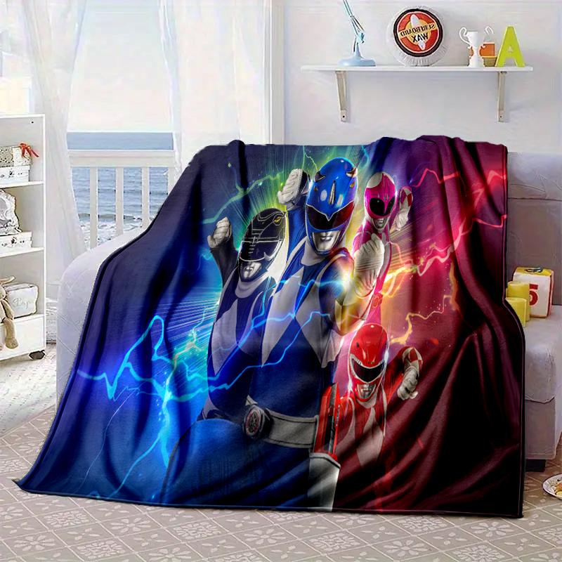 Rangers Team-up Blanket Flannel Blanket for bed, sofa, Camping, Hiking, Picnic Essentials, gift for family Fan gifts