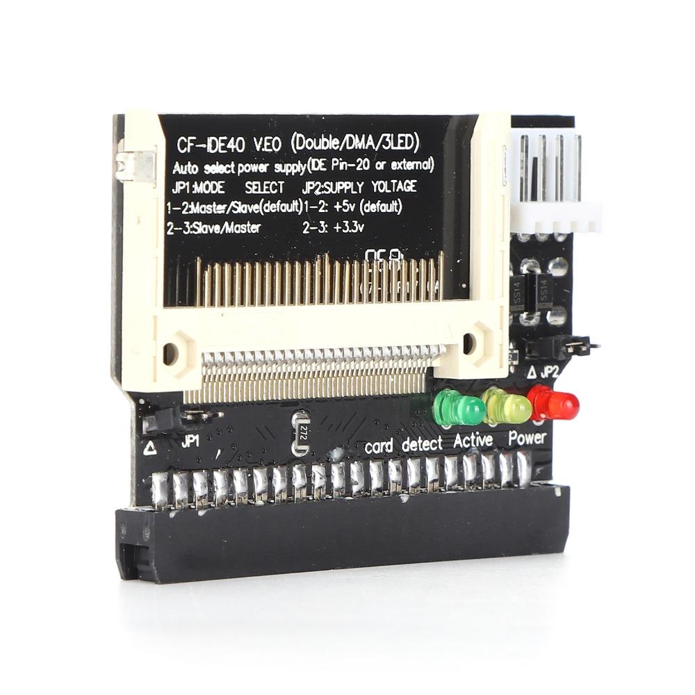 Black Converter Module 40pin CF To IDE Bootable Converter  Hard Drive Expansion