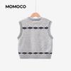 MOMOCO Girls' Sweet Fashion Spring Vest Sweater
