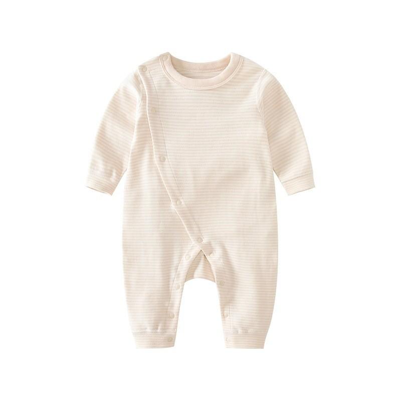 Baby Cotton Sleeveless Romper With Long Sleeves For Newborns And Infants