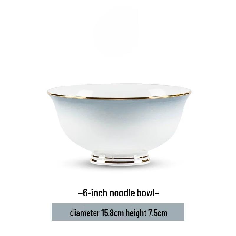 Mode Lanka Jingdezhen Light Luxury Ceramic Dinnerware