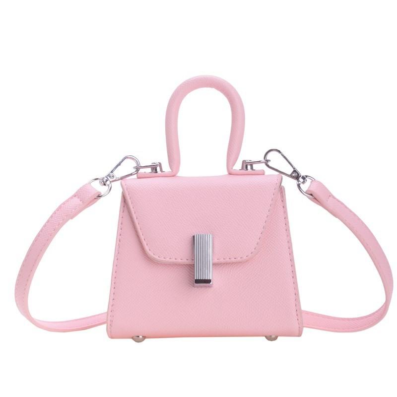 Trendy Unisex Mini Shoulder Bag For Children With Breathable Pu Material