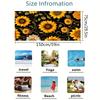 Super Soft Sunflower Beach Towel – Quick-Dry Microfiber, 250gsm, Lightweight Travel Towel for Beach, Yoga, Picnic, Fall Theme