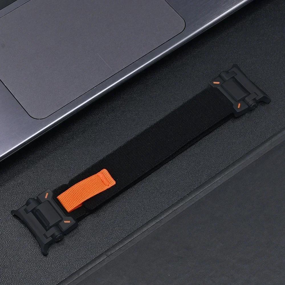 Trail Loop Nylon Band For Samsung Galaxy Watch 7 Ultra 47mm Strap Men Bracelet for SAMSUNG ULTRA 47 47MM Stainless Steel Correa