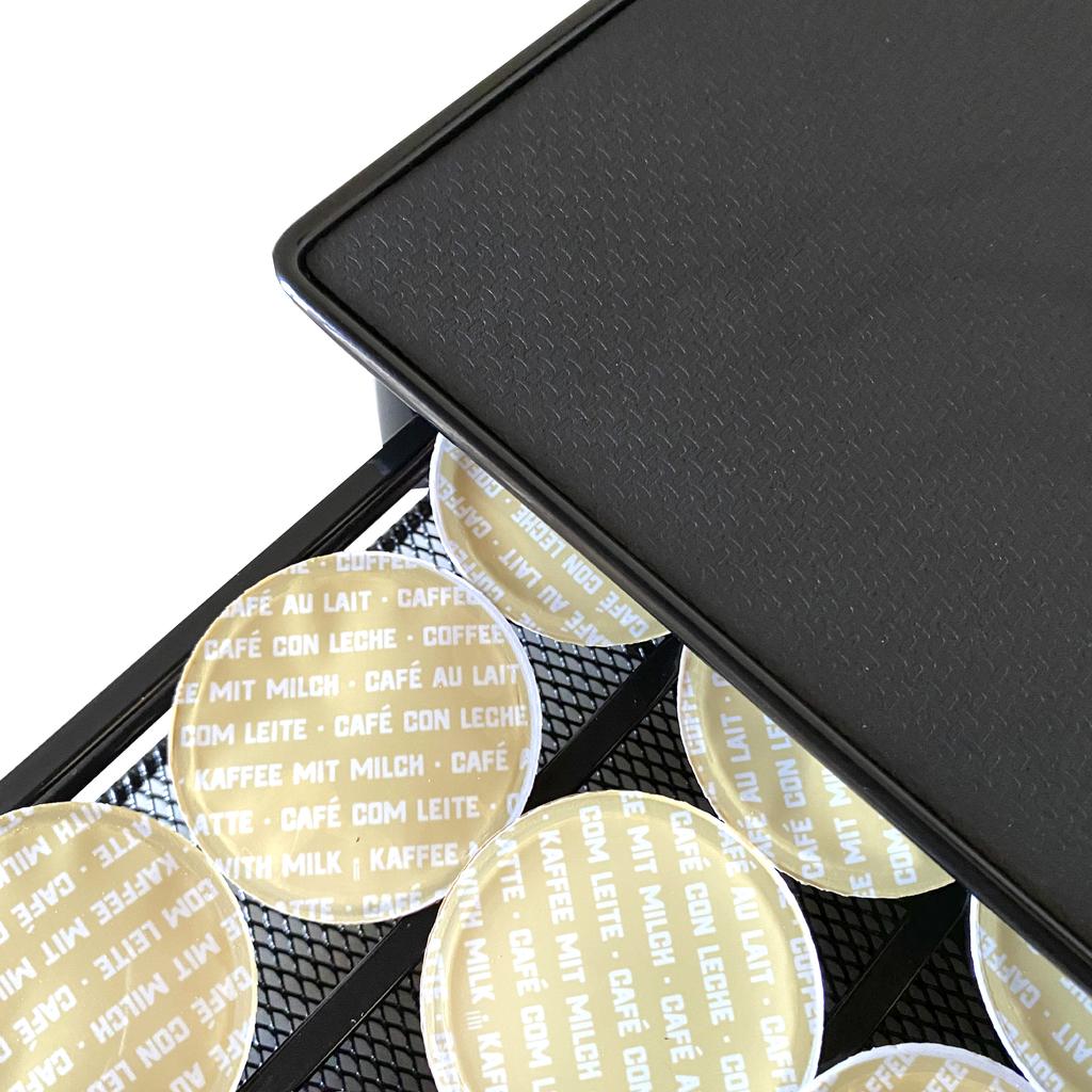 Soporte Organizador Cápsulas Dolce Gusto Nyana Home | Capacidad 36 Capsulas | Compatibilidad Dolce Gusto | Cubierta Metálica | Soporte