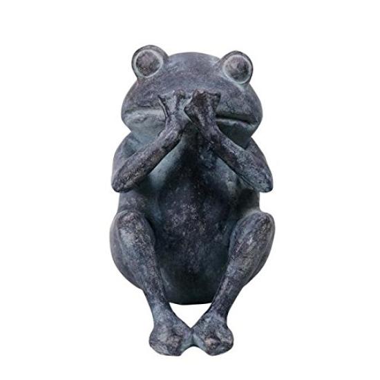 

Toyo Sekiso Animal Ornament Iwazaru Frog 11052