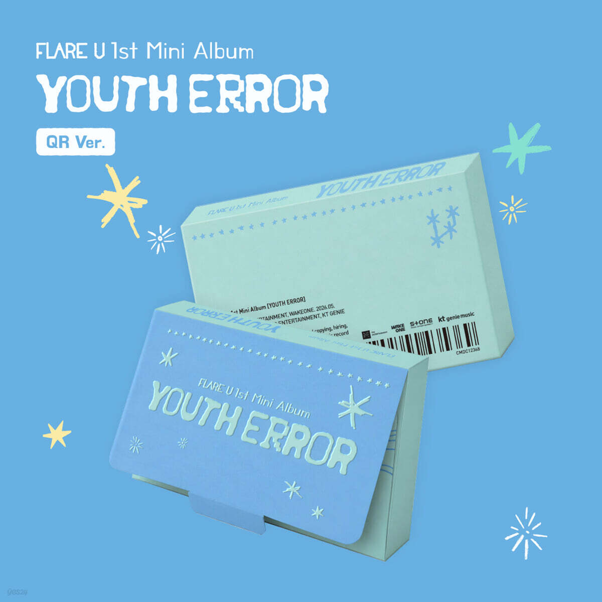 

[Pre-Order] FLARE U YOUTH ERROR Kpop Album Photocard Official QR Version