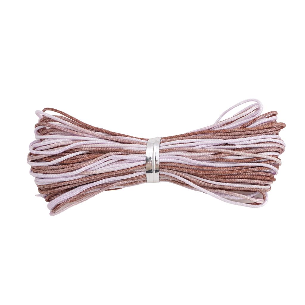 5-50m/lot 0.8mm Cotton Cord Nylon Cord Thread String DIY Beading Braided Bracelet Jewelry Making
