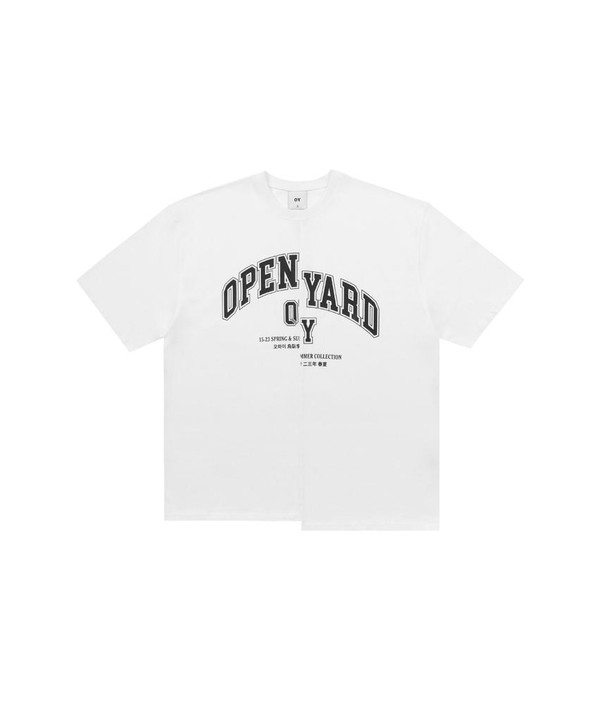 Opeunyadeu(Owai) Unbalance Arch Logo T-White