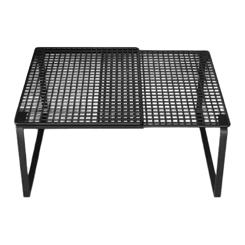 Organizer Rack Stand Riser Dorm Dishes Cups Expandable Cabinet Storage Shelf