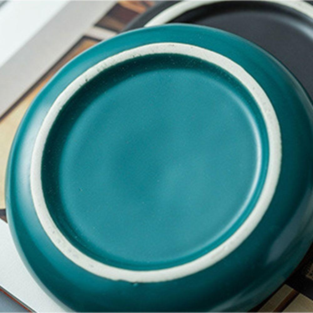 Lehká luxusní keramická krabička na mýdlo Snadno omyvatelná Vysoce kvalitní podnos na mýdlo Kulatý tvar Mýdlenka Kuchyně