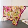Luxury Fashion Designer 70cm Square Scarves Women's Silk Scarf Spring and Summer Foulard Shawl Bandana Small Hairbands