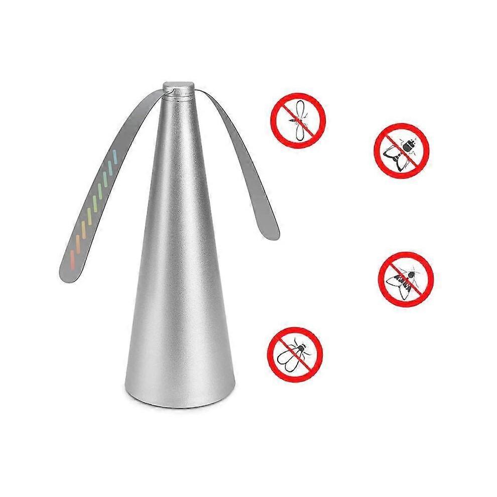 Tabletop Fly Killer Fan, Flies and Mosquito Killer Fan, Multi-Insect Blades Repellent Flies Mosquitoes Gnats, Outdoor and Indoor, Mosquito Killer Fan