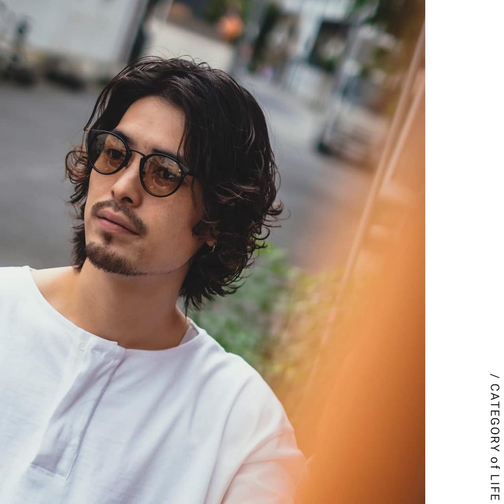 iCON iCON STORE Sunglasses UV Protection Boston Lens Color Lens Light Color Brown Lens Stylish Cute (Icon) (Icon Store) Women's Men's Anti-Fog