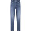 Men's Washed Straight-Leg Denim Jeans