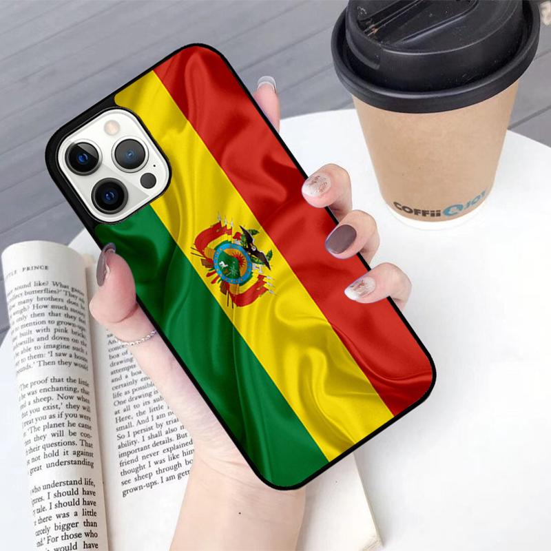 Bolivia Flag Phone Case For iPhone 17 Air 13 12 14 15 16 Cover For Apple Pro Max 6S Plus Coque