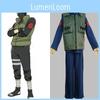 Premium Quality New Naruto Cosplay Costume Kakashi Hatake Full Suit For Halloween
