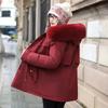Pie Overcome Women's Medium and Long New Winter Loose Velvet Thickened Cotton-padded Jacket Tooling Jacket