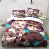 The Amazing World Toilet-Bound Hanako-kun Cartoon Poster Sheets Quilt Covers Bedding Dormitory Sheets Bedding Set Luxury Gift741