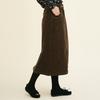 Chikita [Winter 24] 5-Pocket Skirt (Corduroy) Brown 244401Sbr